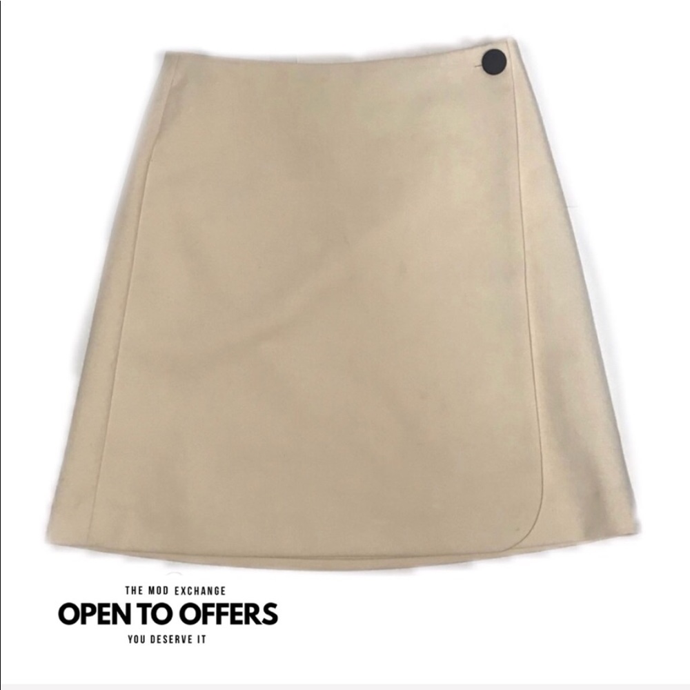 Ann Taylor Button Wrap Skirt Size 2 XS 89.90